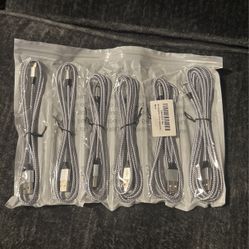 6 Pack iPhone Chargers 
