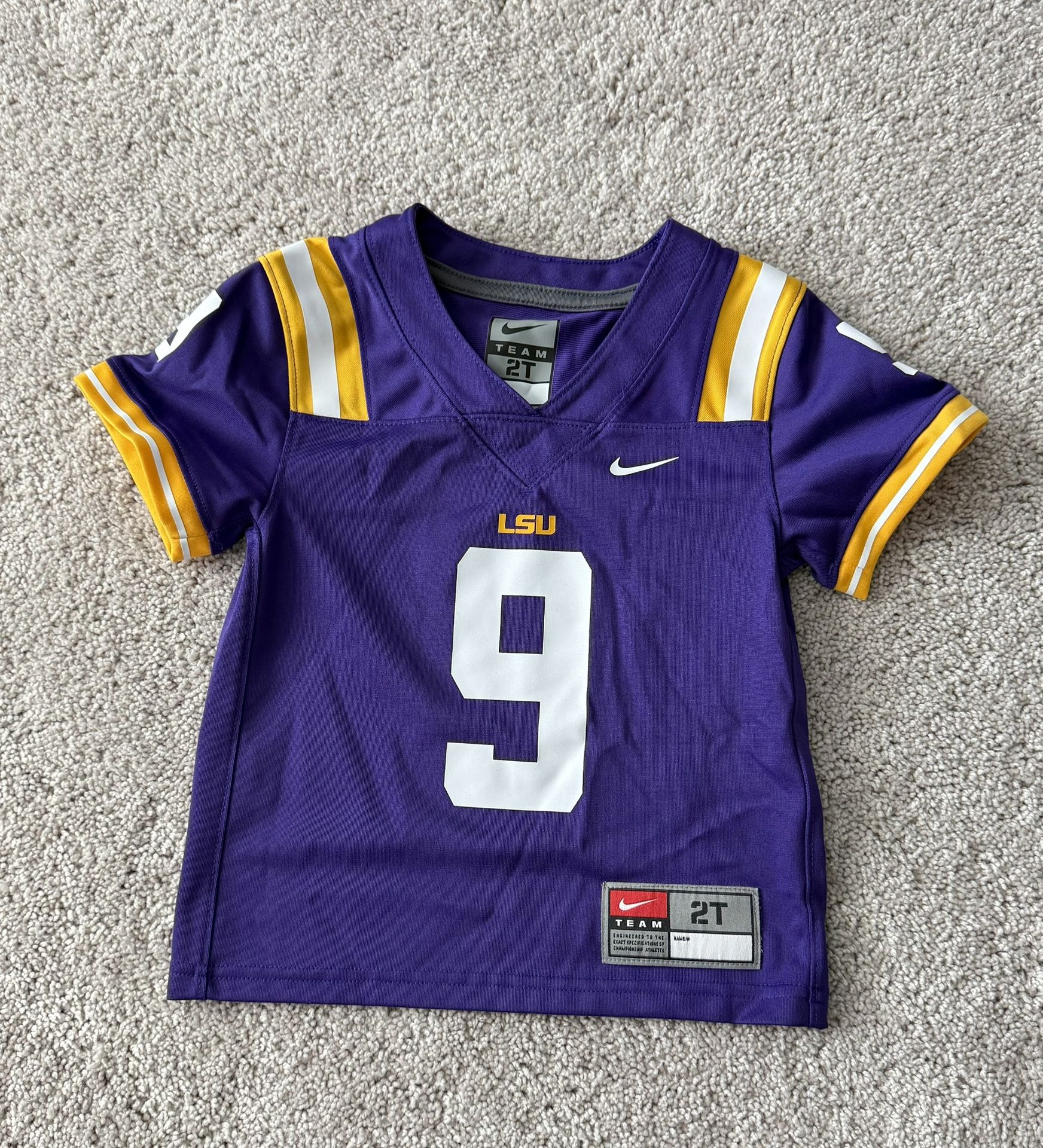 2T LSU NIKE Boy Jersey (like New Condition)
