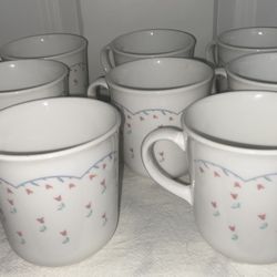 8 —Corelle Morning Dream mug, NEW