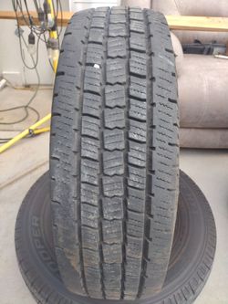 Used tires 225/75/16 set of 2