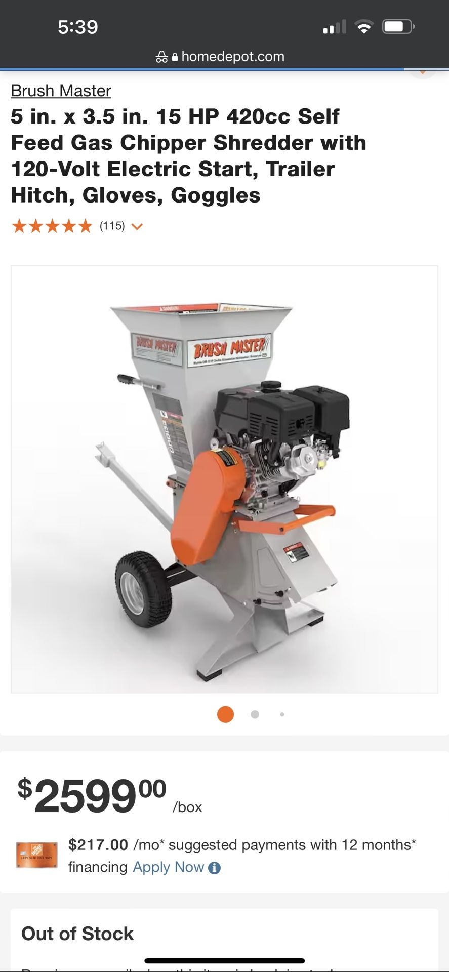 suffer moron heavy brush master 15 hp chipper shredder pendulum down