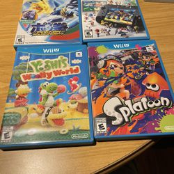 Pack Of 4 Wii U Games 