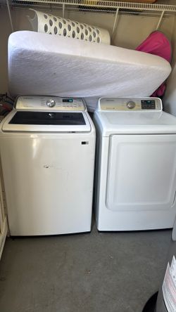 Washer and dryer