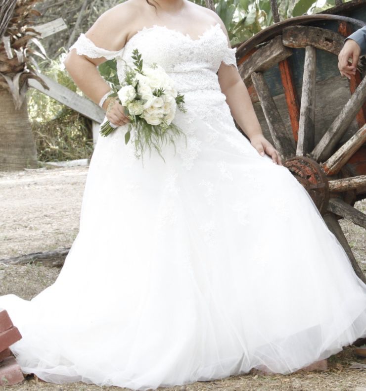 Plus Size Wedding Dress - OBO