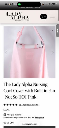 Lady Alpha Nursing Cover