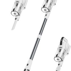 Cordless Vacuum Cleaner, 600W 50KPA 65Mins Runtime Fast Charging Vacuum Cleaner, Self-Standing LED Light Touch Screen Stick Vacuum for Home Light Weig