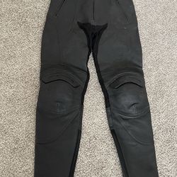 Motorcycle leather pants