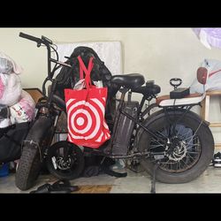 20in fat tire e bike 500w