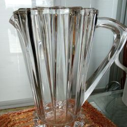 Rosenthal Germany Crystal Water Pitcher 