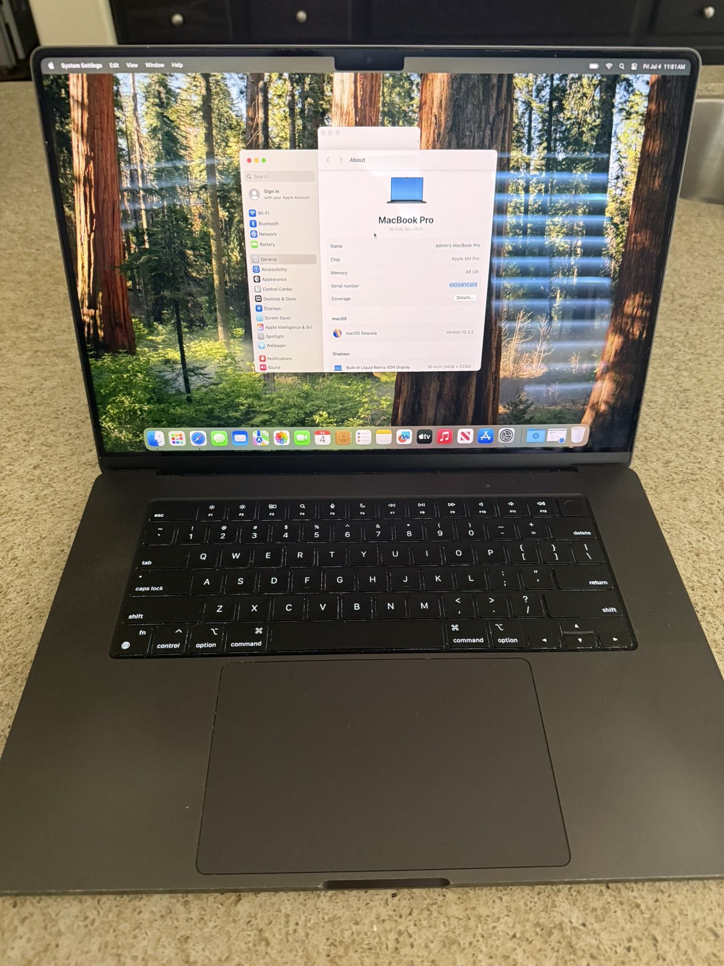 NEW RARE Custom order Apple MacBook Pro 16” M4 Pro 24gb Ram 1TB W AppleCare + Eligible 