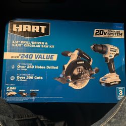 Hart Drill/ Circular Saw Kit