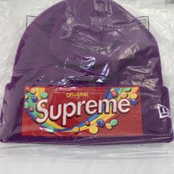 Supreme Skittles Beanie Purple 