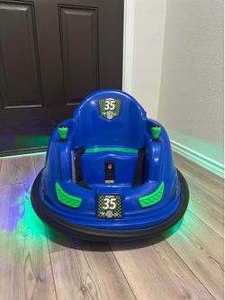 Kids ride on bumper