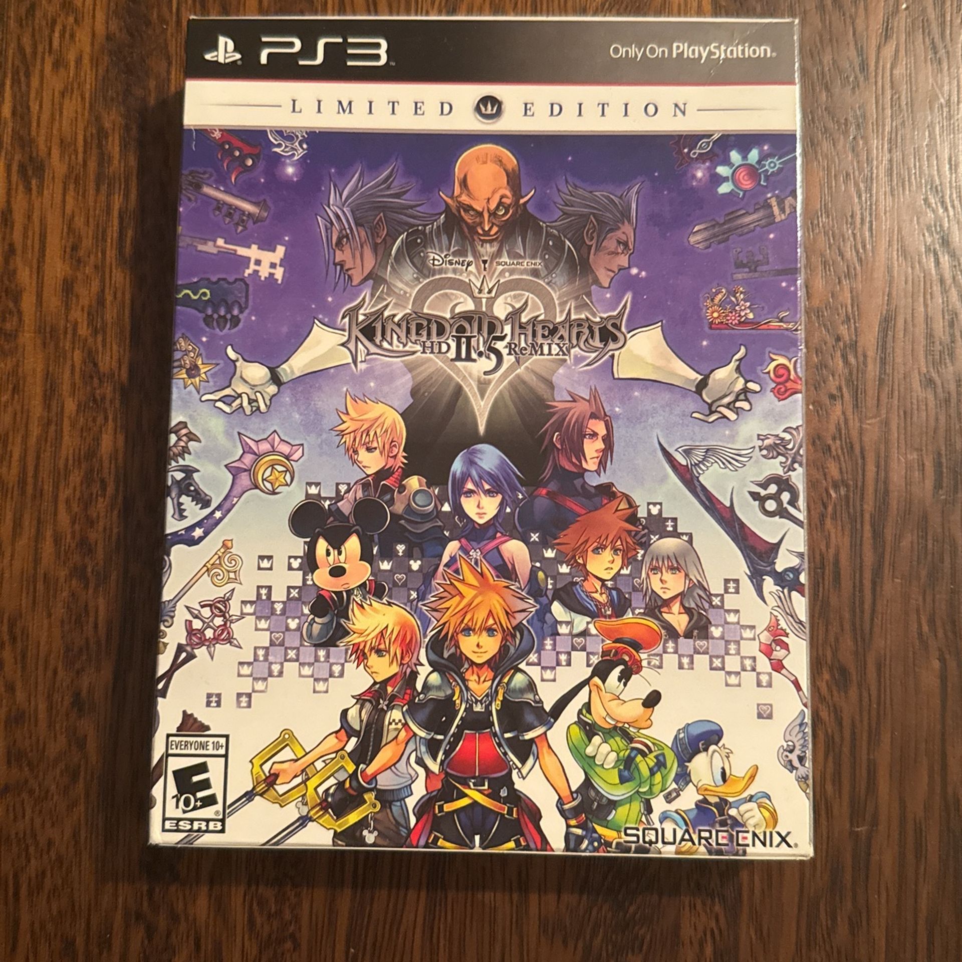 Kingdom Heart Limited Edition PS3 And PS4 Items And KH2.5 Game