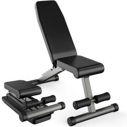 Finer Form 5-in-1 Adjustable Weight Bench - Foldable