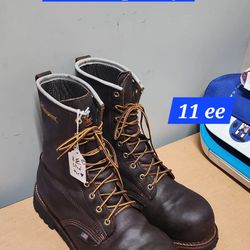Thorogood Work Boot Size 11 ee Steel Round Toe 