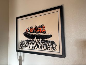 Authentic Banksy, Glastonbury 2025 Exclusive and Rare