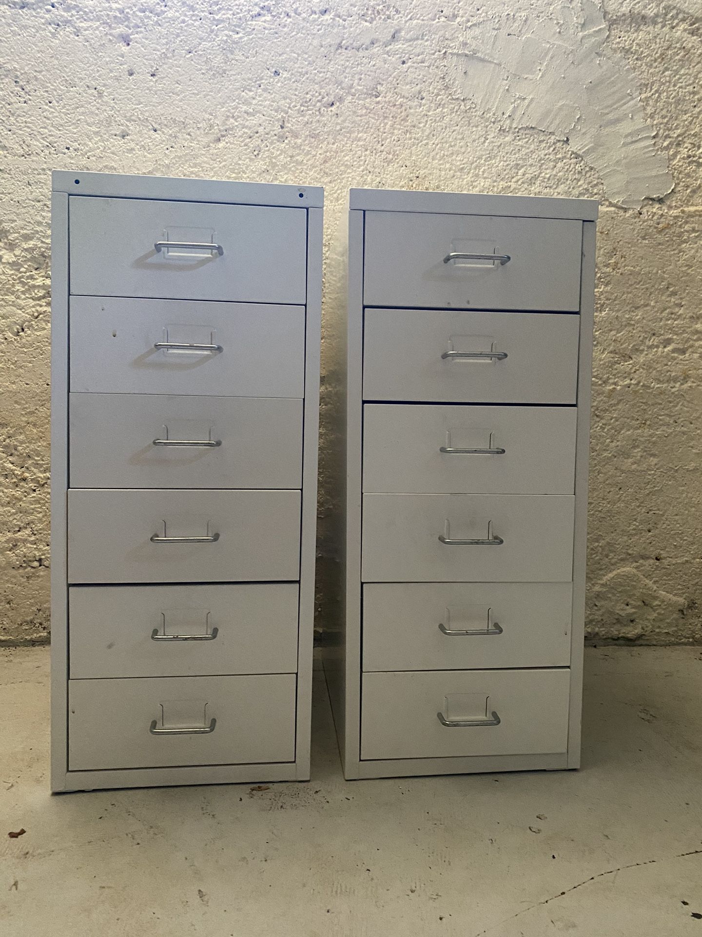 Metal Storage Cabinet IKEA - 2x