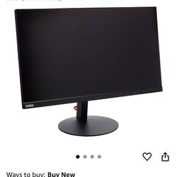  Lenovo ThinkVision Monitor 