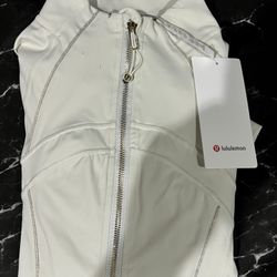 Lululemon White And Gold Full Set 