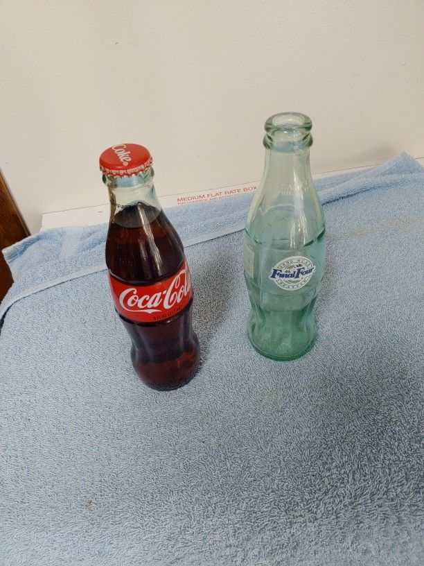 Coca Cola FIFA and NCAA FINAL FOUR Collectible Bottles