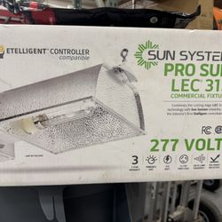SUN SYSTEM Grow Lights New In Box 277v. 