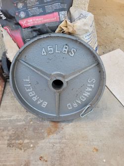 45 lb plate