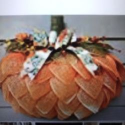 Door Hanging Pumpkin