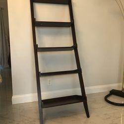 Ladder Shelf Leaning 