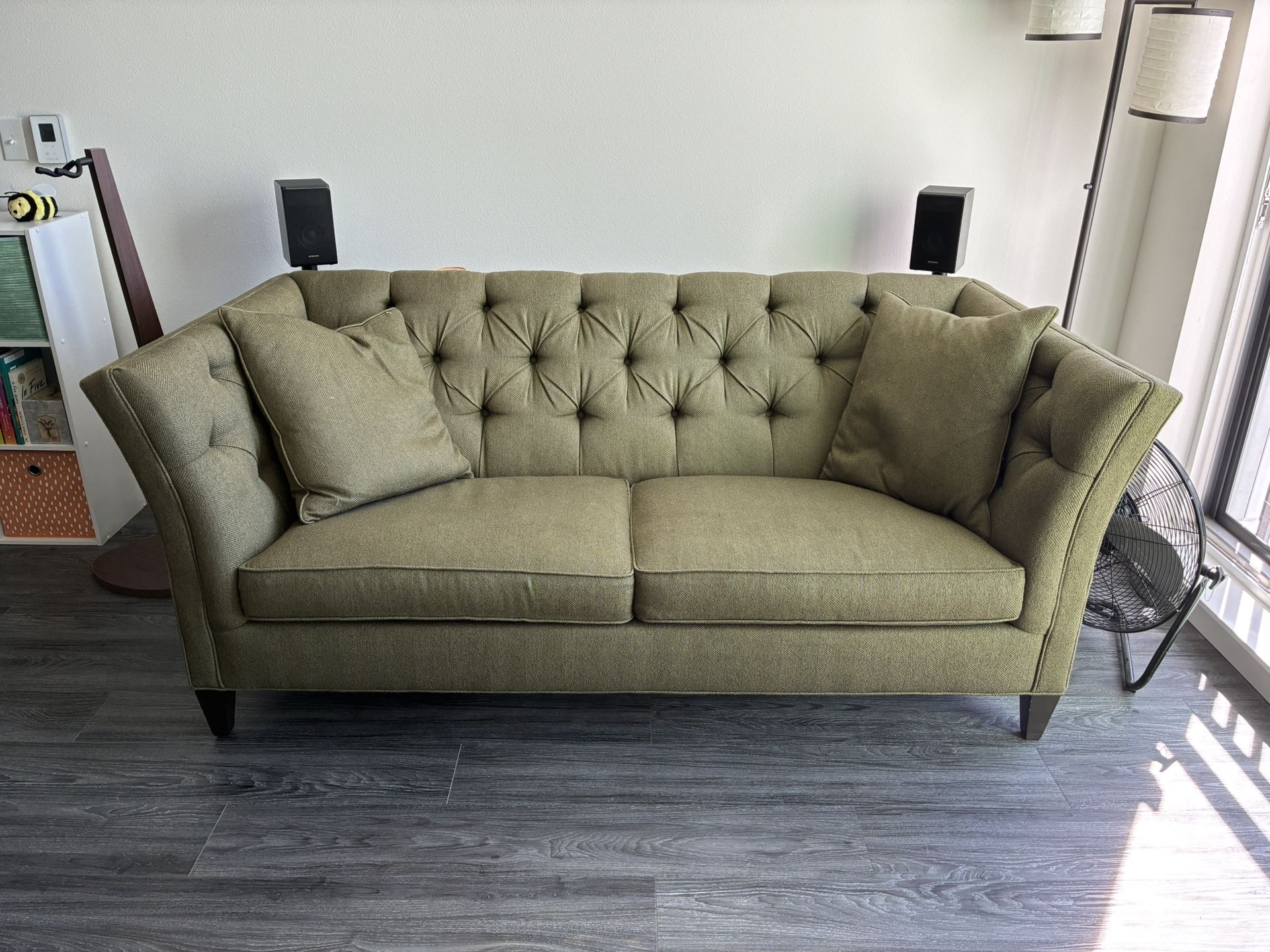 Ethan Allen Fabric Sofa
