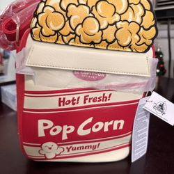 Disney Loungefly 2024 Wdi Mog D23 El Capitoon Popcorn Crossbody Bag
