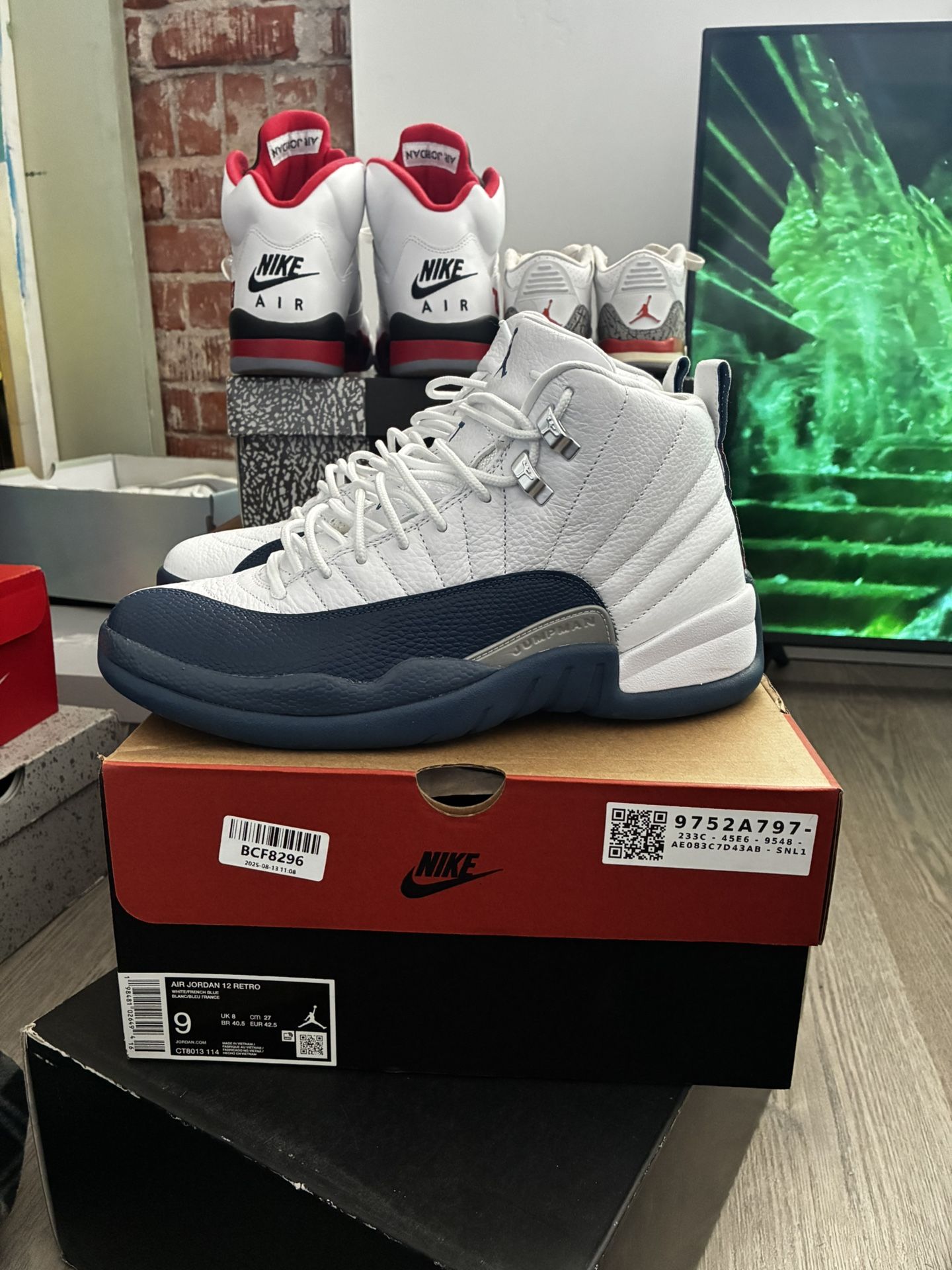Jordan 12s French Blues