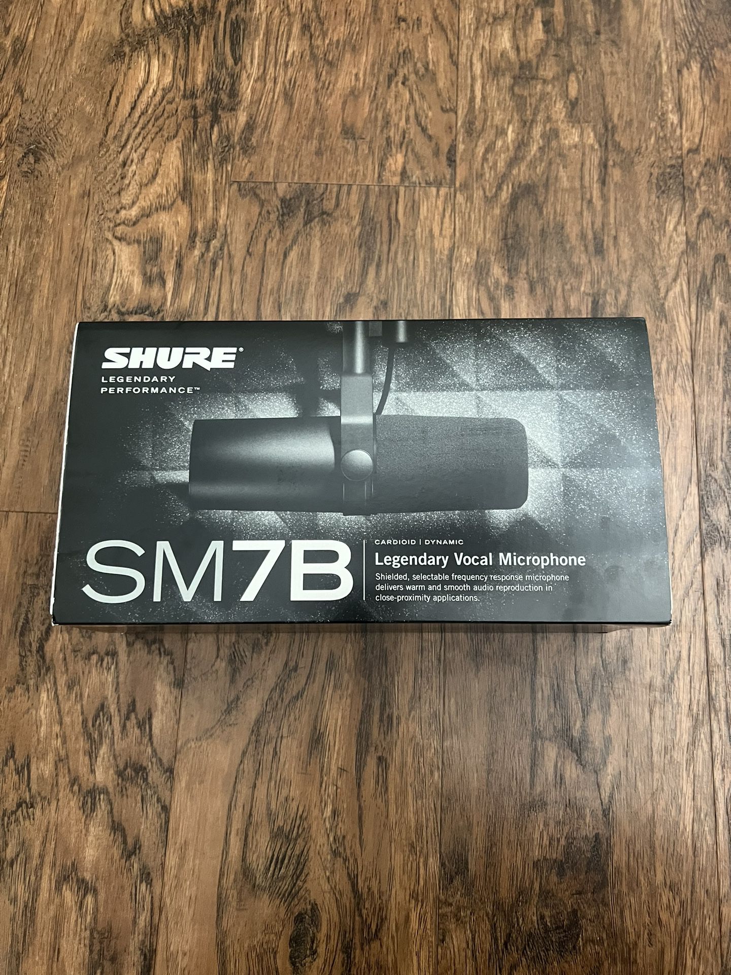 Shure SM7B microphone 