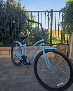 Brand New Concord 26" Pacifica Cruiser Bicycle, Fits Riders 5'2" - 5'10"+, Adult, Unisex, Light Blue