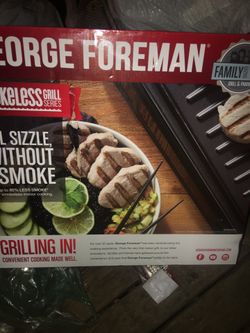 George forman smokeless grill