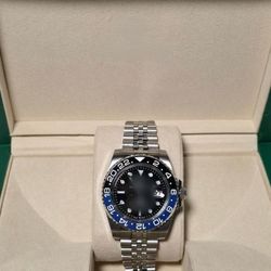 Luxury Men Automatic Stainless Steel Watch 