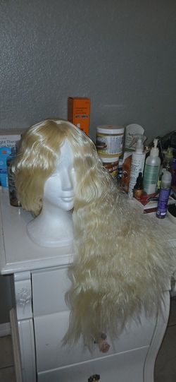  26 Inch Blonde Wig