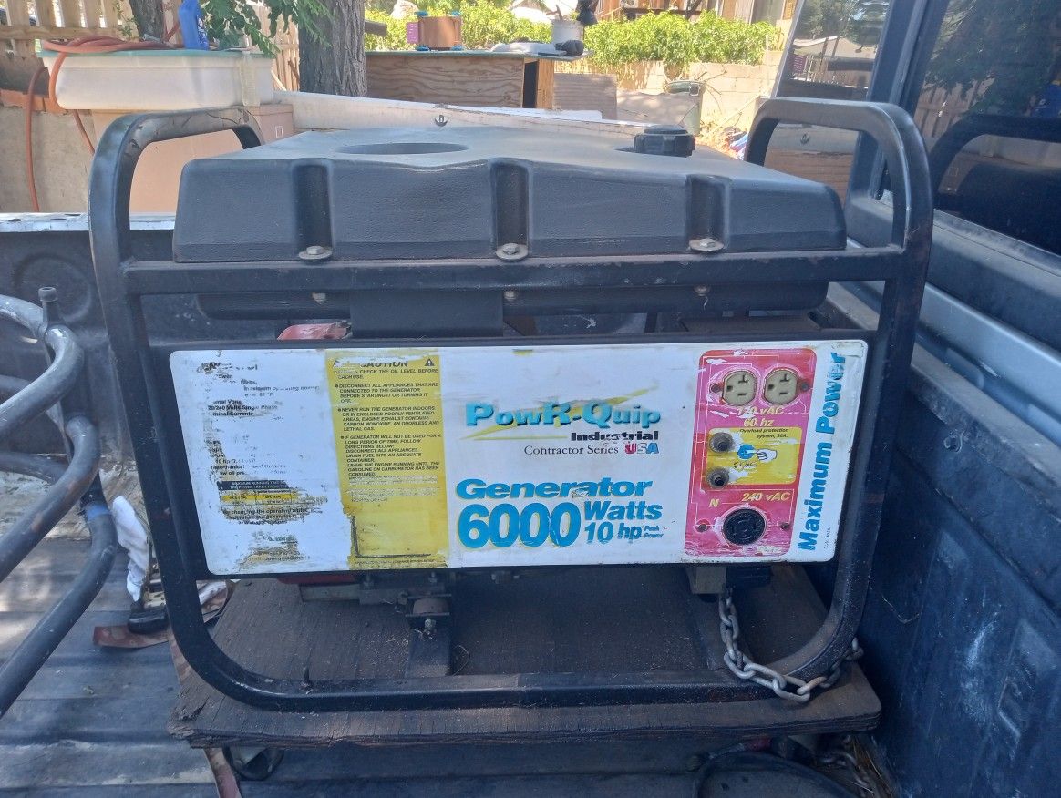 Generator 6000watts