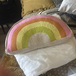 Rainbow Pillow 