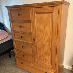 Armoire/ Dresser/ Wood Wardrobe 