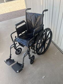 Clean Comfortable Wheelchair