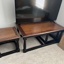Bramble Coffee Table With Extensions 