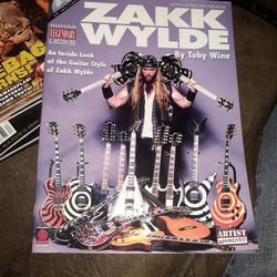 Zakk Wylde Guitar Instruction -Tablature