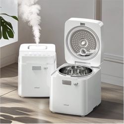 Mifasol Powerful UV Warm Mist Humidifier – 3.3L Stainless Steel, Large Room (Up to 800 sq ft), Easy-