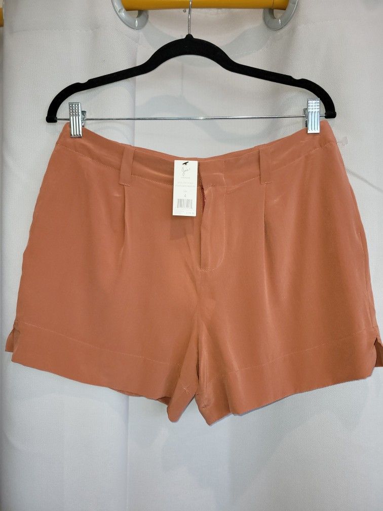 JOIE Silk Shorts, NWT, Size 4