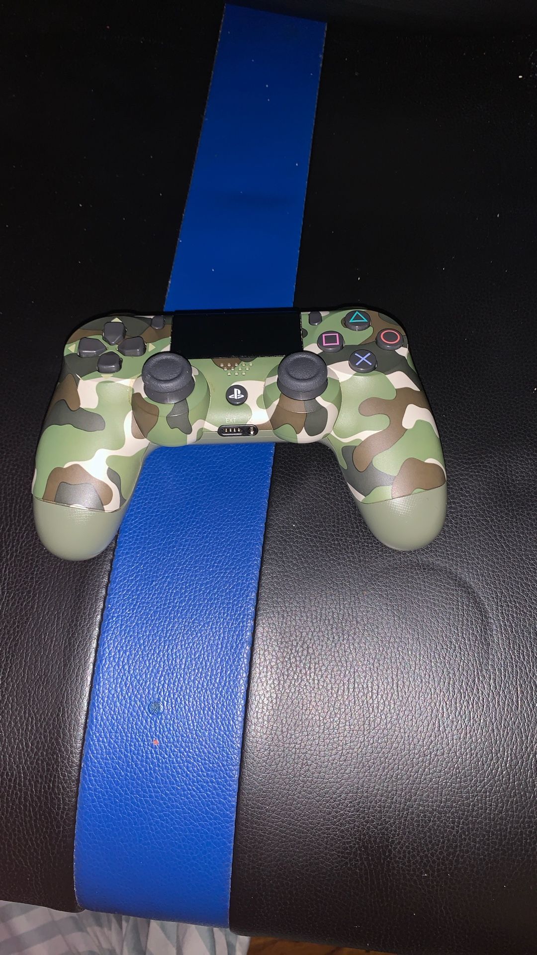 Green PS4 Controller