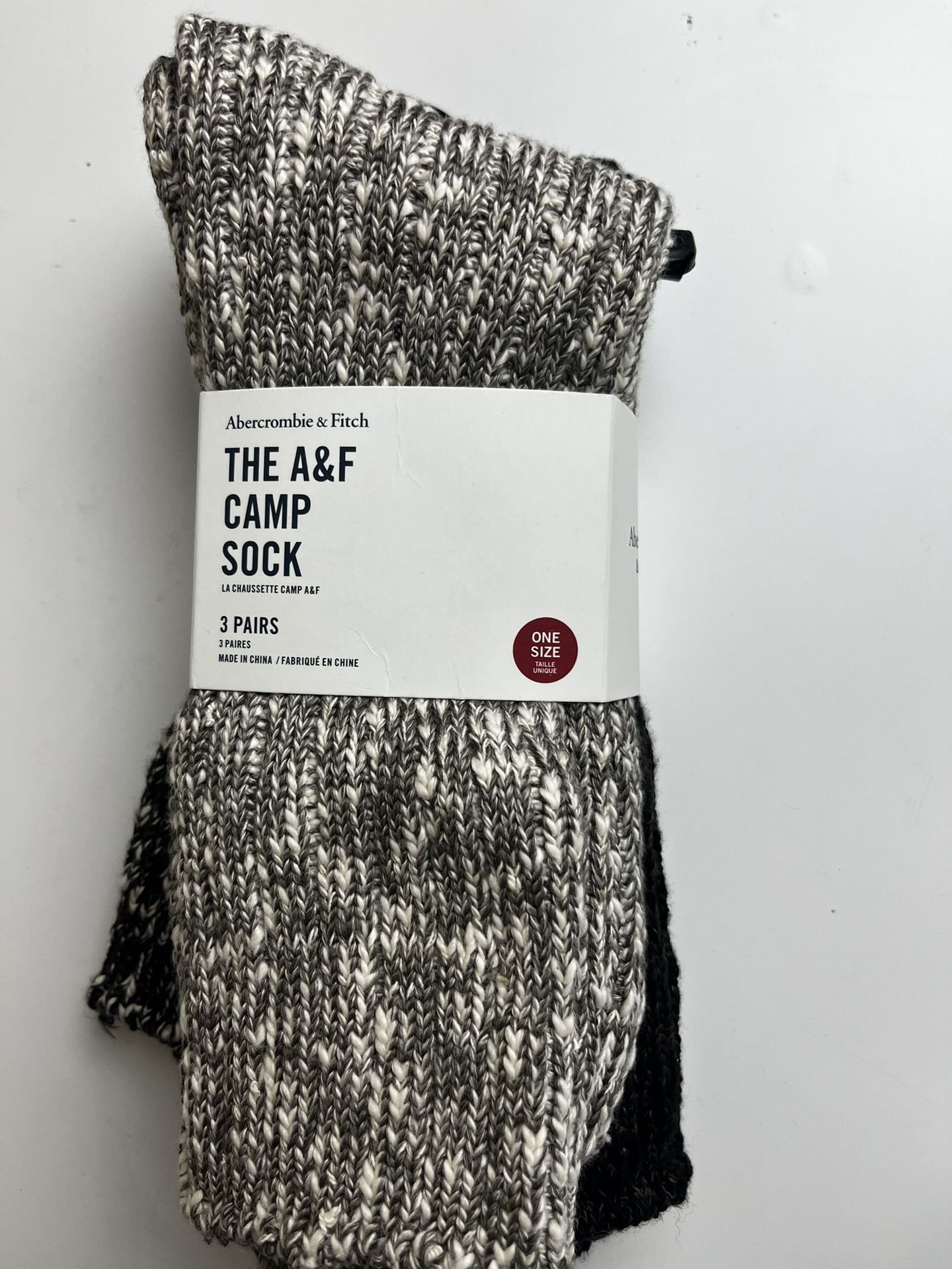 Abercrombie & Fitch Camp Socks 3 Pack