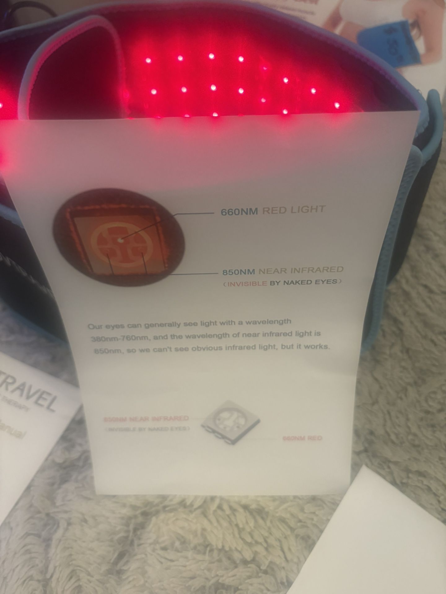 Red Ligth Belt In Box . Brand New . $50! Cash Only