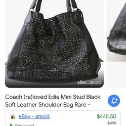 Rare Coach Shoulder Bag 
