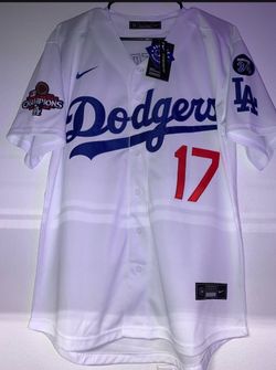 Dodgers Ohtani White Jersey MVP 2025
